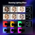 thumbnail image 5 of Neewer CB60 RGB 70W LED Video Light with App Control, Bowens Mount COB Full Color Continuous Output Lighting 18000Lux/1m CCT 2700K-6500K CRI97+ 17 Scenes for Photography/Studio Video Recording (Gray), 5 of 9