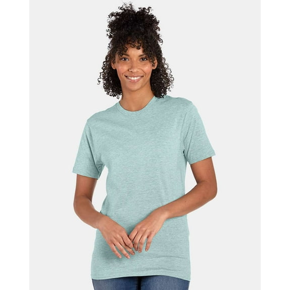 Hanes - Perfect-T T-Shirt - 4980 - Marbled Ice Fall - Size: 3XL