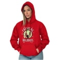 thumbnail image 4 of Popeye Christmas Crushing Holidays Hoodie Sweatshirt Women Men Brisco Brands M, 4 of 6