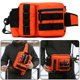 thumbnail image 5 of Pesca Luya Nueva Riñonera Deportiva para Viajes Al Aire Libre Pesca Multifuncional Impermeable para Microobjetos para Hombre (naranja), 5 of 9