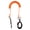 Orange, variant on 2pcs 3 Meter 10 Feet Stand Up Paddle Board Surfboard Leash Leg Rope Sup Surf Board Surfing Ankle Leash Surfing Surf Sup