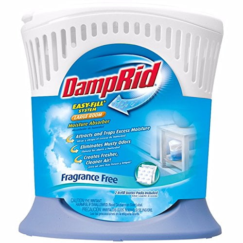 DampRid FG90 Moisture Absorber EasyFill System Large Room Walmart Canada