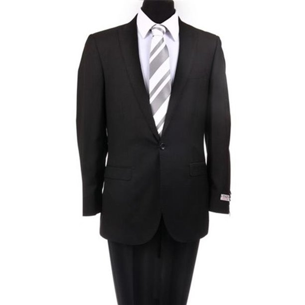 Mens Suits - Mens Suits Single Breasted Pick Stitch Peak ...