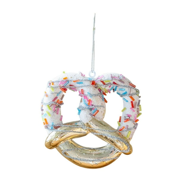 Adornos navideños Decoración para de Navidad Adorno colgante para de Navidad, invierno, año Nuevo, festival, suministros para fiestas Rosquilla