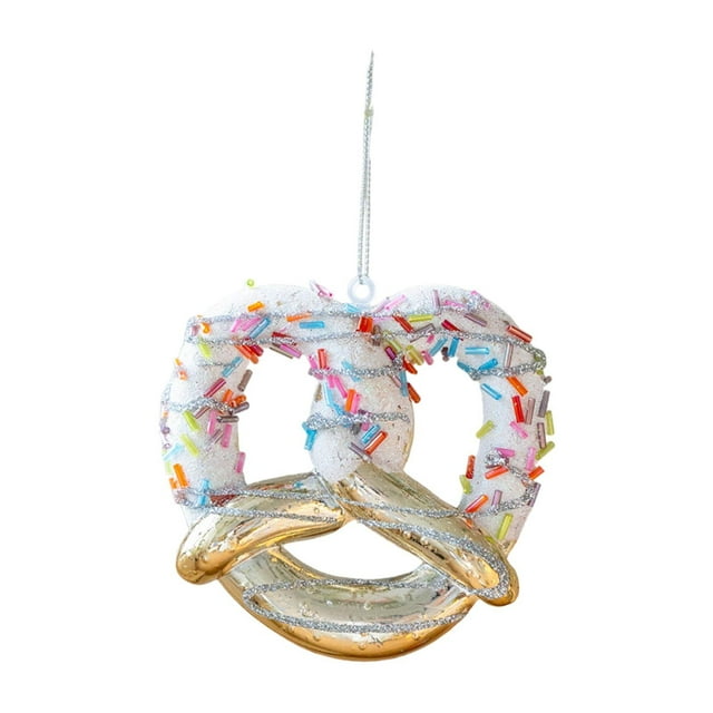 Adornos navideños Decoración para de Navidad Adorno colgante para de Navidad, invierno, año Nuevo, festival, suministros para fiestas Rosquilla