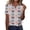 Purple Pink, variant on Halloween Tshirts for Women Short Sleeve Henley Neck Womens Tops Halloween Graphic T Shirts Costume