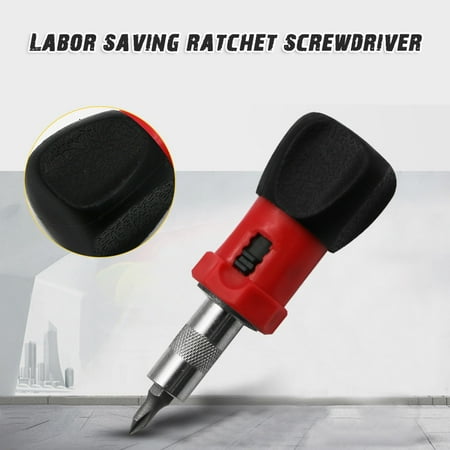 

6.35mm Ratchet Screwdriver Small Square Handle Head Forward Reverse Hexagonal
