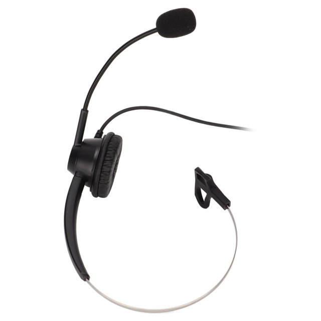 2.5mm Phone Headset, Strong H360-2.5MV Convenient Single Ear Headset For Call Center