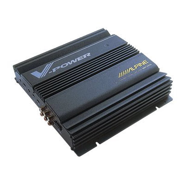 Alpine V Power Mrp F0 Car Amplifier 4 Channel 75 Watts X 4 Walmart Com Walmart Com