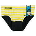 thumbnail image 2 of DC Comics Boys Batman Briefs 5 Pack Black Sizes 3T - 10, 2 of 3