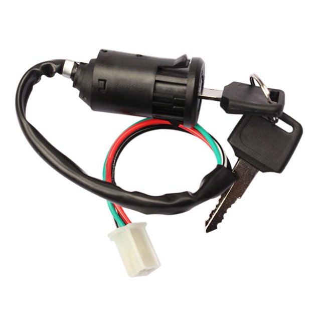 Llave del interruptor de encendido de la motocicleta para Quad Honda Yamaha Suzuki Tmvgtek Accesorios para autos y motos