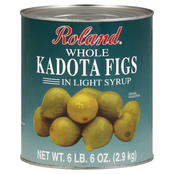 Roland Kadota Figs Whole In Light Syrup, 6.83 LB