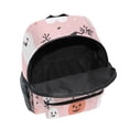 thumbnail image 6 of FORMRS School Backpack with Front Zippered Pocket 12" Student Travel Daypack, Pink Halloween Ghosts, 6 of 6