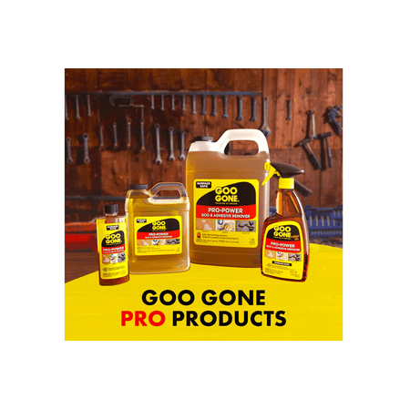 2PK-Goo Gone Pro-Power Adhesive Remover, Citrus, 24oz Spray Bottle