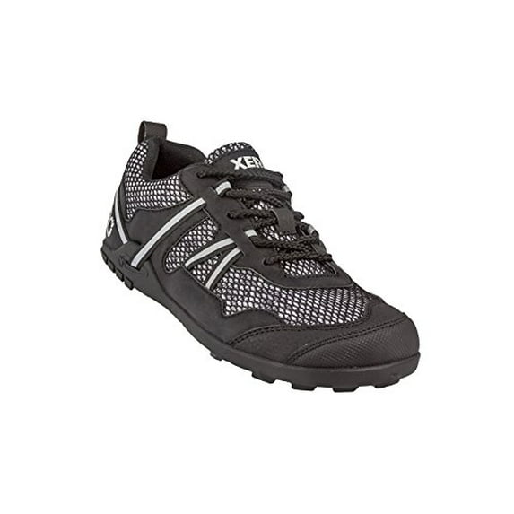 Xero Shoes TerraFlex Trail Running Hiking Shoe - Minimalist Zero-Drop Lightweight Barefoot-Inspired - Men, Black, 14 D(M) US