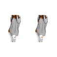 thumbnail image 2 of Sonducket Suéter sólido con cuello en V, suéteres de otoño transpirables amigables con la piel, Tops de invierno ligeros de moda para niñas Type8 NO8, 2 of 6