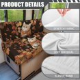 thumbnail image 6 of XYZCANDO Autumn Maple Cat RV Dinette Cushion Covers Washable RV Furniture Comfortable Thanksgiving Loveseat Sofa Chair Cover Furniture Protector Easy to Install, 6 of 7