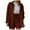 Coffee, variant on Short Sets for Women Lounge Long Sleeve Button Down Collared Shirt and High Waisted Shorts 2 Piece Matching Set