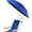 Cobalt Blue-1 pack, variant on 2 Pack 48.6" Double Canopy Umbrella with Clamp, UPF50+ Beach Chair Umbrella with clip, 360°Adjustable Portable Outdoor Wheelchair, Patio, Golf Carts,Camping(Not Include Chair)