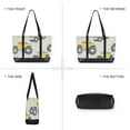 thumbnail image 6 of FORMRS Canvas Laptop Tote Bag for Women with 15.6" Computer Compartments Shoulder Handbag, Trucks Pattern, 6 of 7