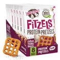 thumbnail image 1 of FITZELS Protein Pretzels (Chilli Lime Time) 8 Individual Bags 3 oz Each – High Protein Snacks with 20g of Plant Based Protein – Healthy Vegan Kosher Keto Pretzels – Delicious Salty Taste, 1 of 5