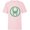 Soft Pink, variant on Marvel Loki Helmet Icon Shamrock Clovers St Patrick’s Day - Short Sleeve T-Shirt for Kids - Customized-White