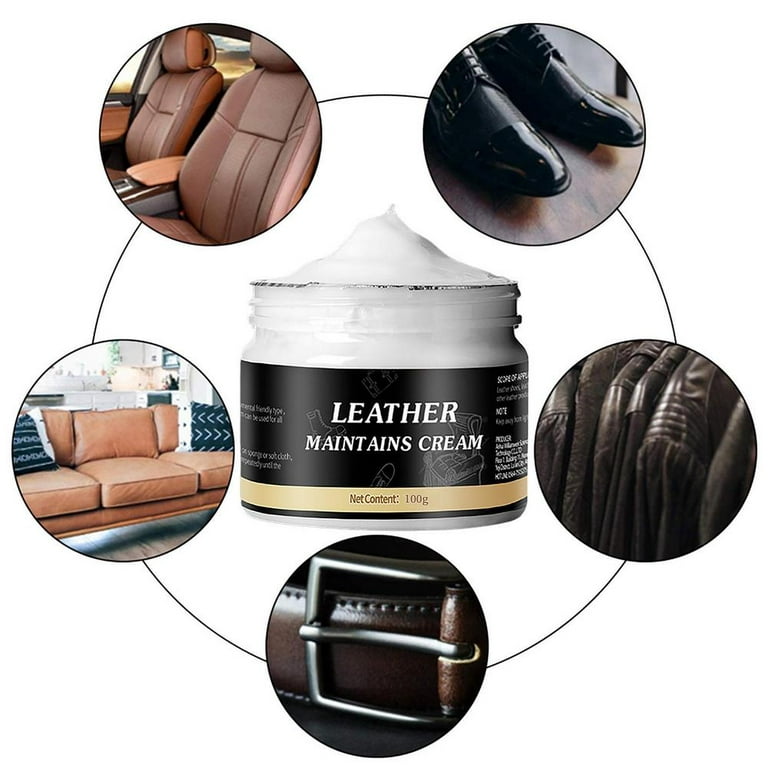 drtulz Black Leather Recoloring Balm, Leather Color Restorer Conditioner,  Leather Repair Kits for Vinyl Furniture, Sofa, Car Seats, Shoes - Repair