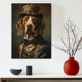 thumbnail image 5 of American English Coonhound Wall Art Dog Canvas Paintting Wall Art Vintage Dog Poster Unframe Funny Pet Prints For Room Décor, 5 of 6