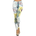 thumbnail image 2 of Lady's Printed Leggings - Braided Tassel Printed Leggings, 2 of 4