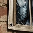 thumbnail image 5 of Halloween Decorations Ghost Girl Window Decals, 2 Pack 47x31.5in Large Fabric Wall Stickers, Removable 3D Peel and Stick Art for Home Party Decor, black B, 5 of 6