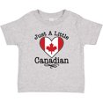 thumbnail image 3 of Inktastic Just a Little Canadian Flag Heart Boys or Girls Baby T-Shirt, 3 of 5