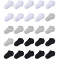 thumbnail image 1 of WAYAN Toddler Socks, 25 Pairs Baby Boys Girls Ankle Socks Kids Low Cut Sock Half Cushion Low Rise Sock for Toddler, 1 of 1