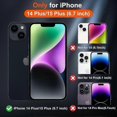 thumbnail image 2 of Magnetic for iPhone 15plus Case (Compatible with MagSafe) ( Military Grade Drop Protection) Slim Translucent Matte Shockproof with Anti-Fingerprint Ph, 2 of 5