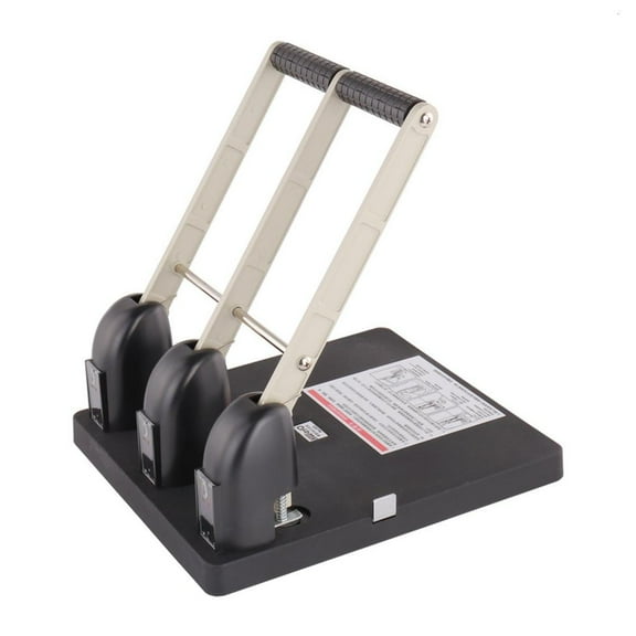 WE-POLUJ 3 Hole Paper Puncher 150 Sheets Capacity Heavy Duty 3 Hole Punches for Office