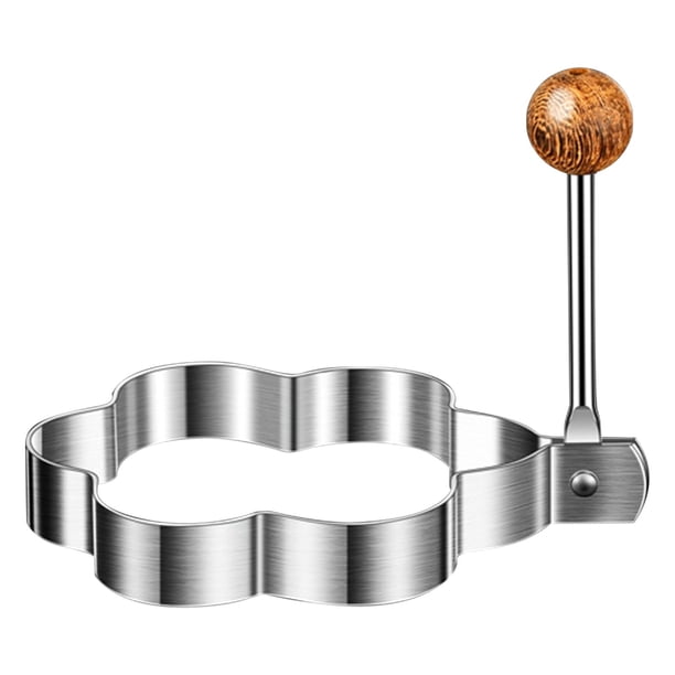 Utensilios de cocina HWRETIE,2 piezas,anillo de acero inoxidable para cocinar,anillo antiadherente 316,herramienta para freír,utensilio de cocina esencial para el hogar