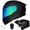 Matte Black, variant on DOT Bluetooth Modular Motorcycle Helmet,Motorcycle Helmet,Dual Visor Full Face Flip up Integrated Motorcycle Helmets,Built-in Dual Speaker Microphone,Adults Men Women,Carbon Fiber Color,M