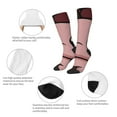 thumbnail image 3 of Rocae la Reliure d'Isaac pour Chaussettes de compression Décontractées Originales pour Femmes Hommes Bas de Couleur Contrastée, 3 of 6