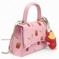 thumbnail image 5 of Willow  Ruby Girls' French Fry Print Mini Top Handle Crossbody Bag for Kids (Youth), 5 of 6