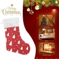 thumbnail image 4 of Coolnut Christmas Stocking Personalized Christmas Tree Large Candy Stocking Hanging Gift Xmas Stockings Decoration 1 PC for Family Holiday Party Ornaments Decor Fireplace, 4 of 7