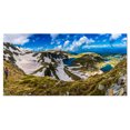 thumbnail image 2 of Clouds Over Seven Rila Lakes - Landscape Canvas Art Print, 2 of 3