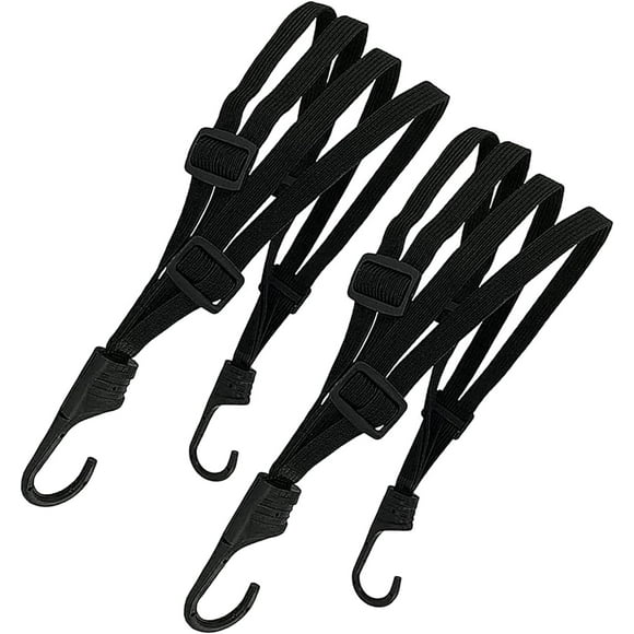 2pcs luggage tensioner black helmet rope length 60cm