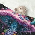 thumbnail image 2 of Rocae Colorful Mushroom for Pet Blanket Dog Blanket Cat Blanket Soft Sleep for Small Medium Pet-Medium, 2 of 8