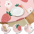 thumbnail image 4 of Kawaii Strawberry Tablecloth Red Berry Fruit Pattern Fresh and Sweet Summer Kitchen Decor, 4 of 7