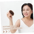 thumbnail image 2 of Wooden Hair Brush with Beech Wood Air Cushion for Scalp Massage, Compact Gift for Men and Women, 2 of 4