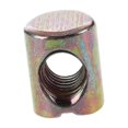 thumbnail image 2 of 10pcs M6 Barrel Bolts Cross Dowel Slotted Furniture Nut Compatible Beds Crib Chairs, 2 of 4