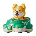 thumbnail image 1 of Inertia Sliding Toy Car Cartoon Animal Shape with Candy Storage Hole Fun Educational Promotes Imagination Hand-Eye Coordination Baby Car Toy Kids Birthday Gift, 1 of 6