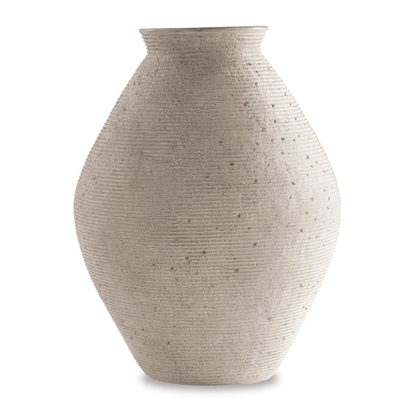 Signature Design by Ashley Casual Hannela Vase Antique Tan