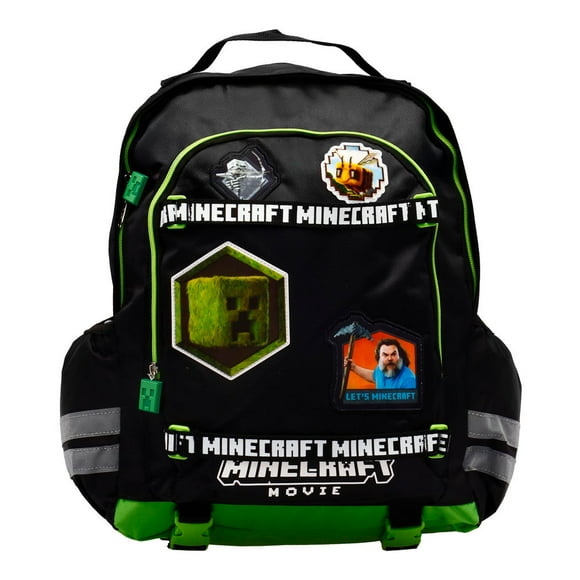 Mochila Primaria Infantil Microsoft Minecraft Pelicula 20 L