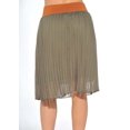 thumbnail image 3 of Just Love Skirts / Pleated Skirt (Kale, Small), 3 of 3