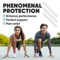 thumbnail image 4 of Powerlix Plantar Fasciitis Socks, Ankle Support Plantar Fasciitis Braces for Women and Men, Toeless Ankle Compression Socks for Neuropathy,Arch Heel Pain, Pink,X-Large,1Pair, 4 of 8